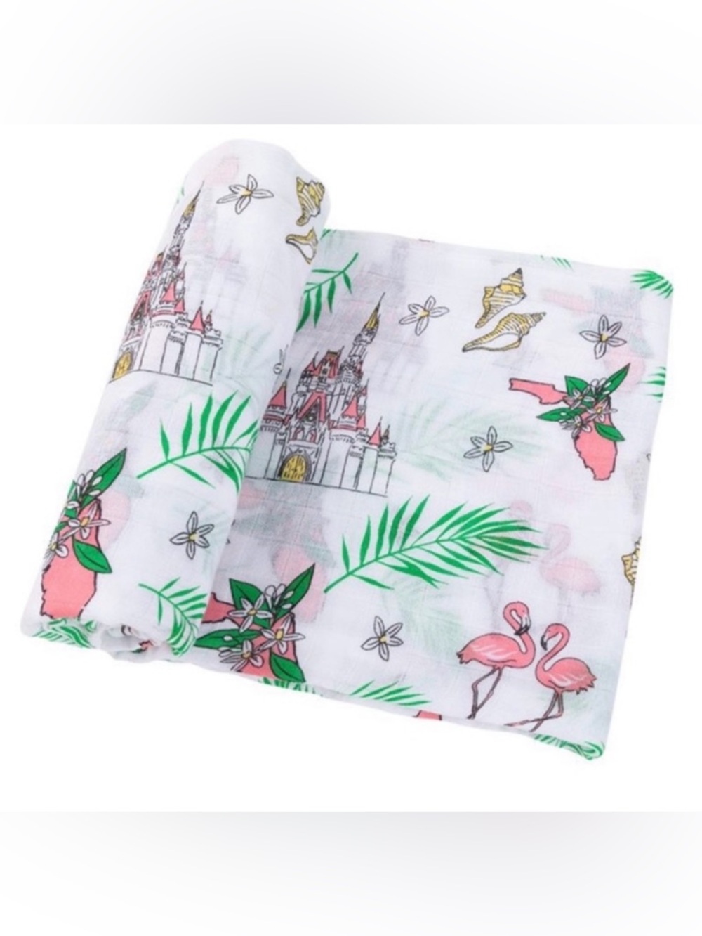 FLORIDA little Hometown Swaddle Blanket (Extra Soft Bamboo Swaddle)